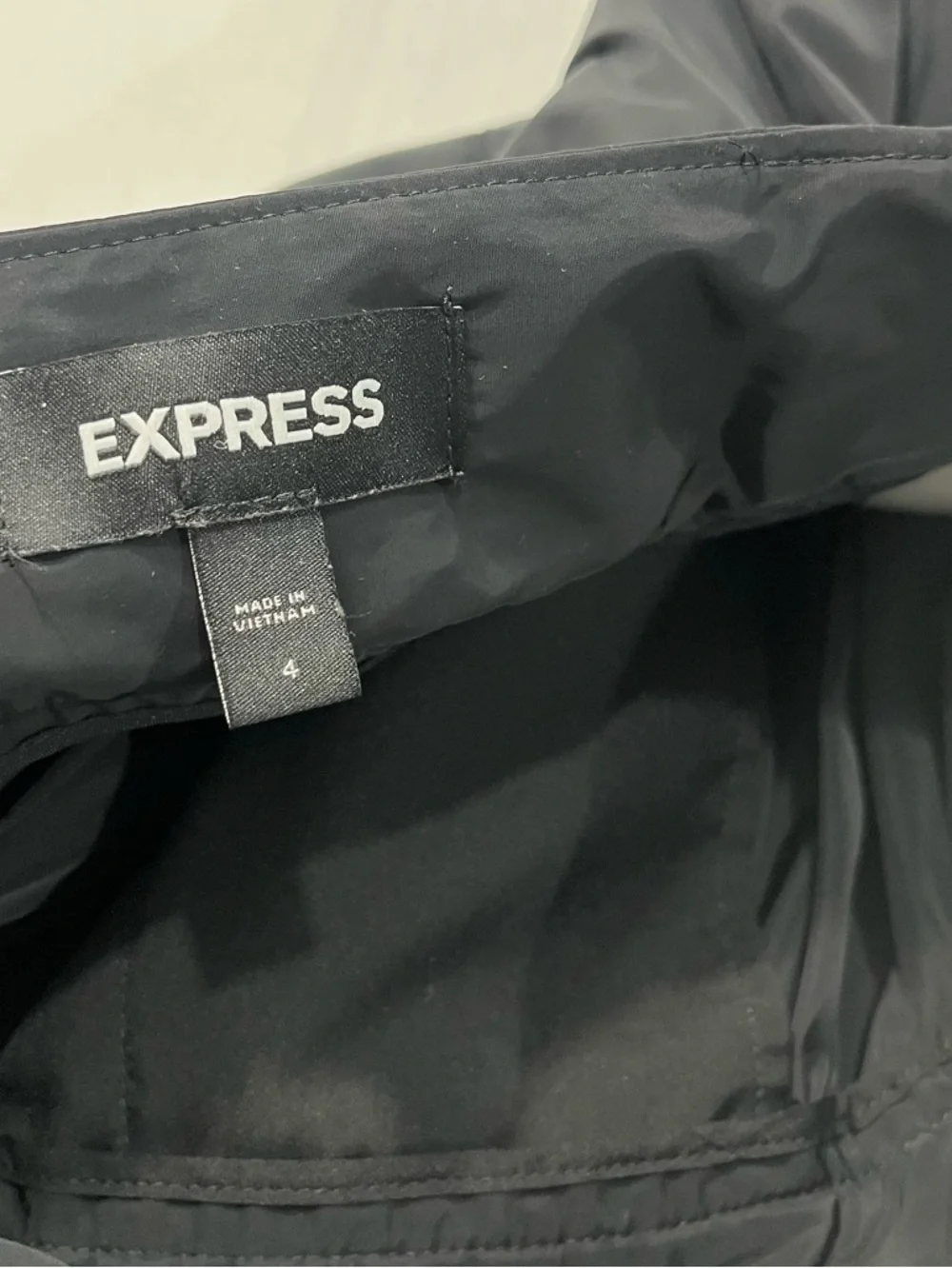 EXPRESS TAFFETA BOW A LINE SKIRT